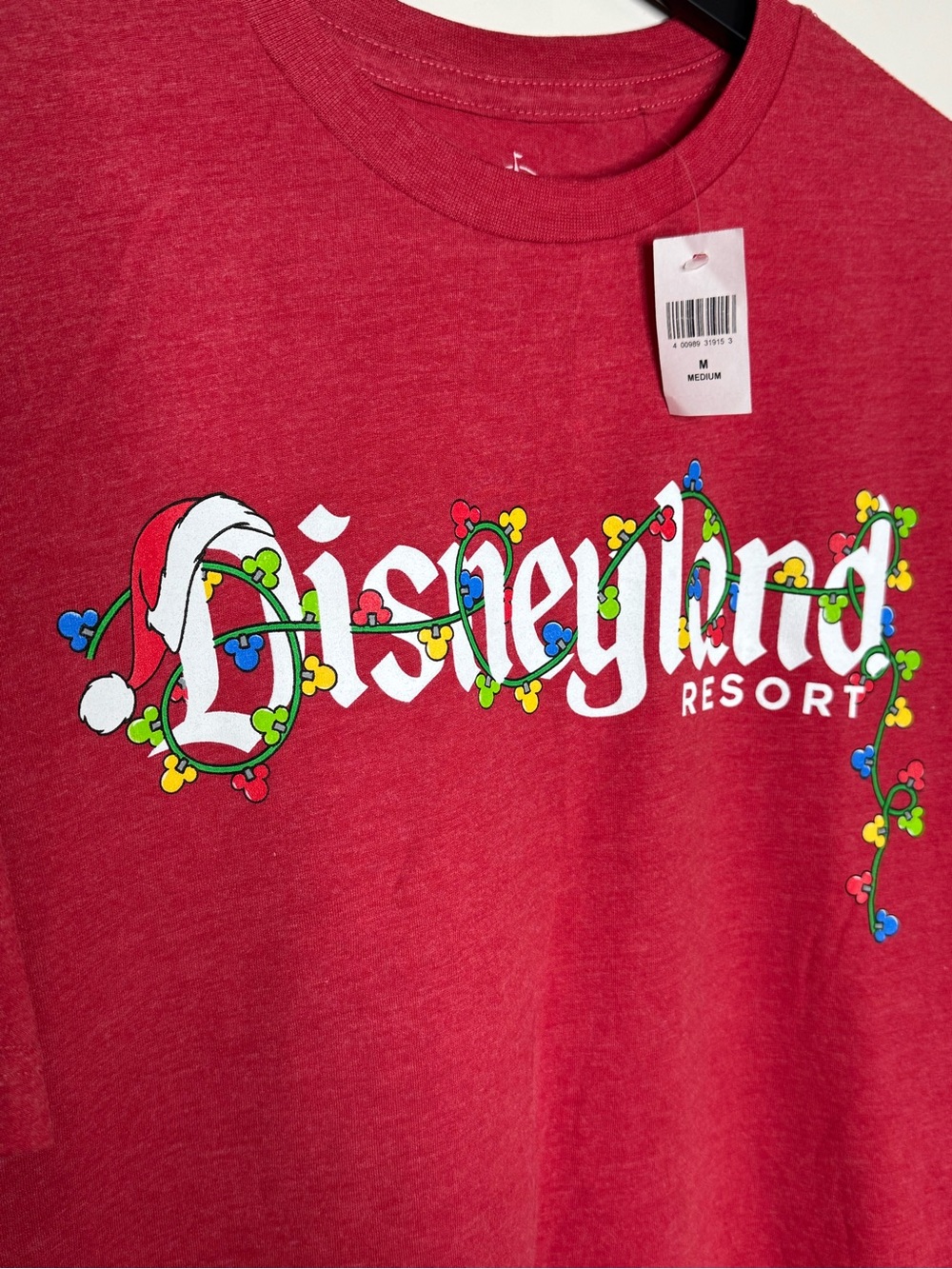 Disneyland Resort Holiday Red Graphic Tee - Picture 2 of 5